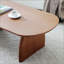 Table basse ovale 47,24 "