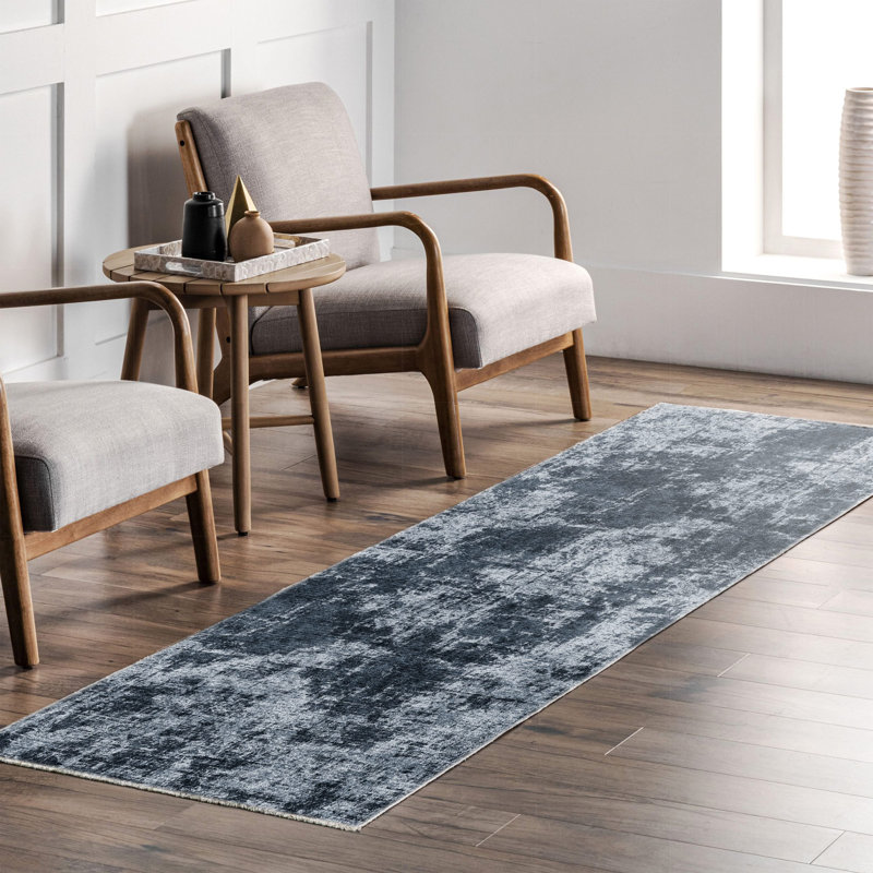 Zelphia Abstract Indoor / Outdoor Rug, Rectangle 4' x 6'7"