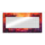 «Sunset Hues Palm Trees In California», miroir traditionnel pour décoration murale, imprimé sur métal-207071104