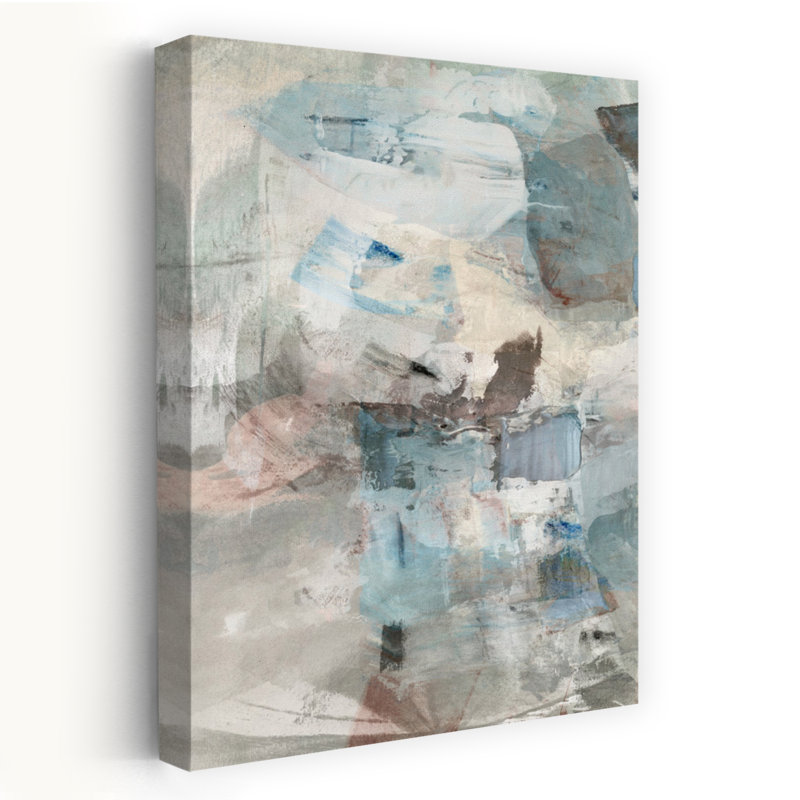Lumière usée I, art contemporain abstrait, H 24 po x l 16 po