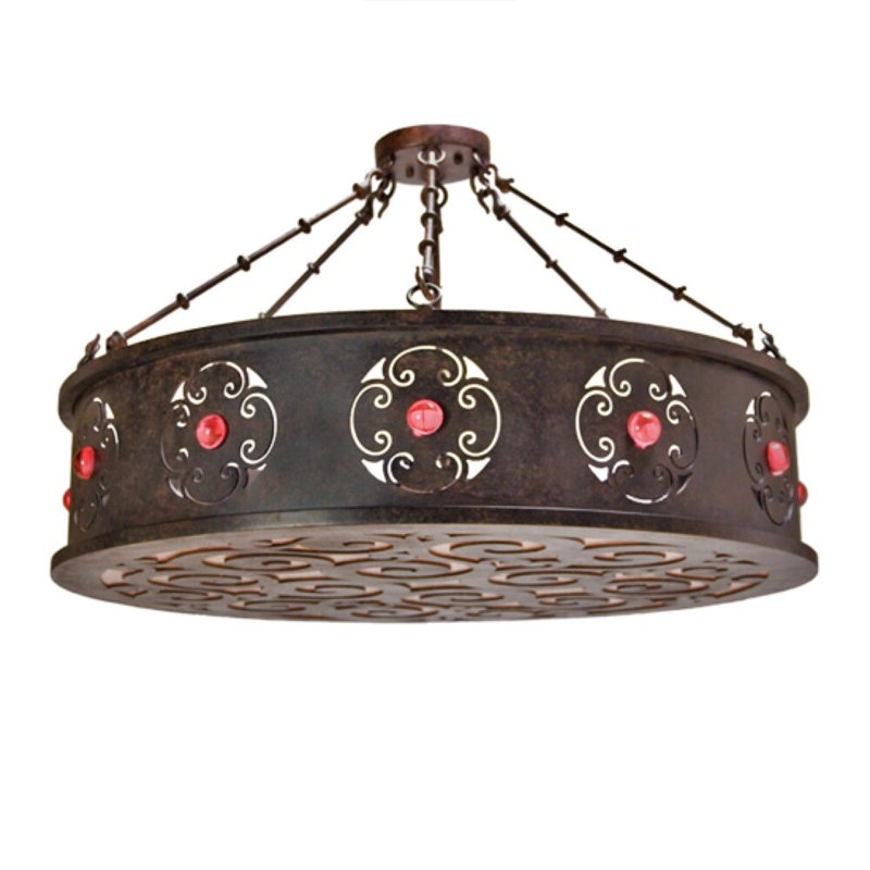 Julianne 6 - Light Semi Flush Mount