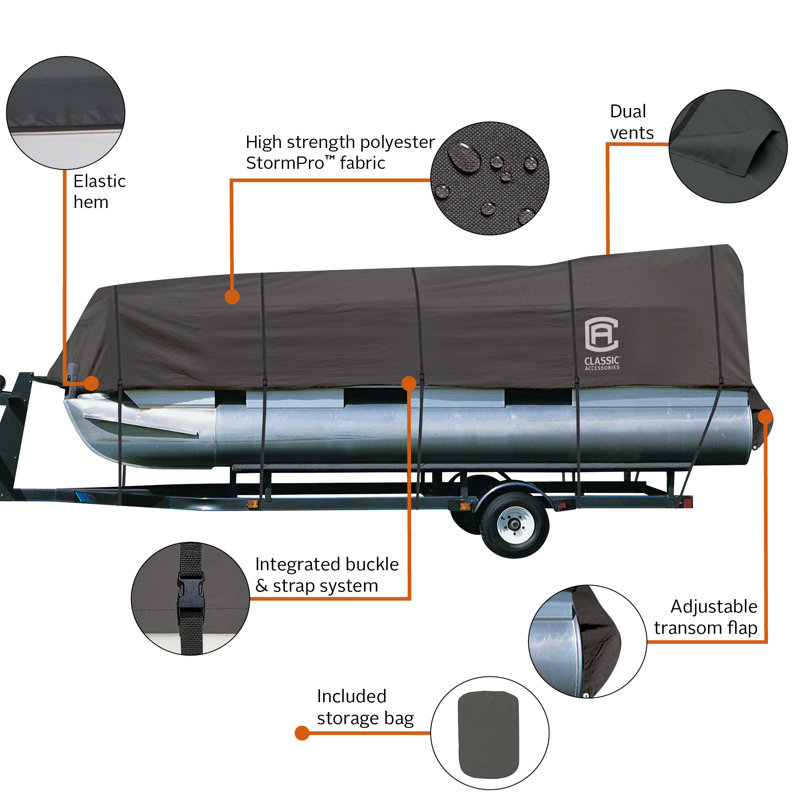 Housse pour embarcation à boucle StormPro, Modèle A