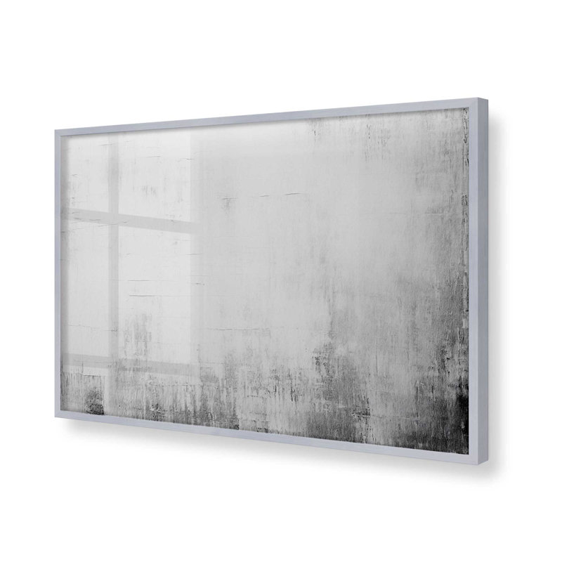 Blanc silencieux II, Cadre photo simple chrome poli, H 12,25 po x l 15,25 po