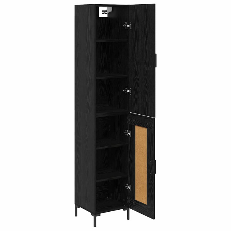 69.5cm Sideboard, Black Oak