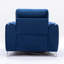 Chaise Wenona, velours bleu-758375227