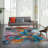Edite Orange/Blue/Purple Area Rug-511395121