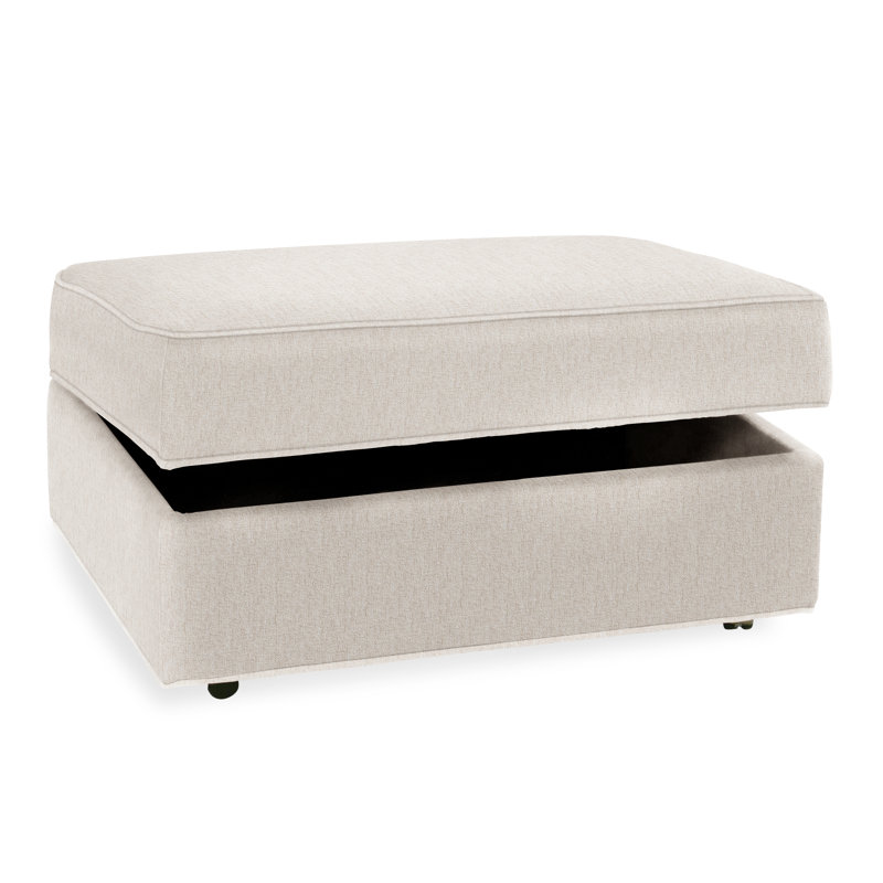 Ottoman, Snow Crypton Performance; 0884-91