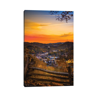 Morning Glow Over Gatlinburg - Imprimé
