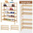 18 Pair Stackable Shoe Rack