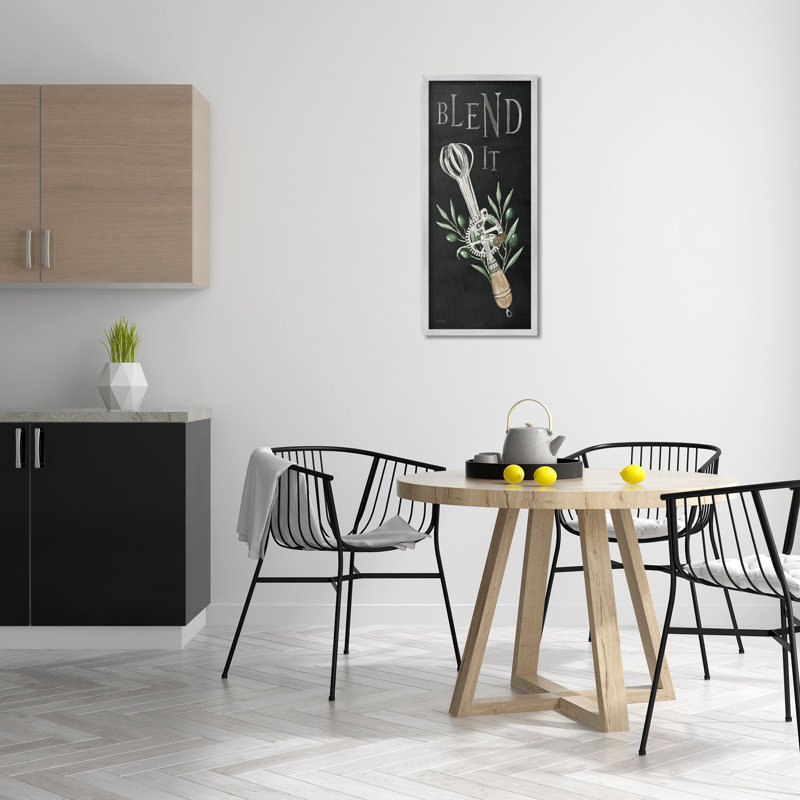 "Blend It", art de la giclée encadrée par Cindy Jacobs, Estampe numérique Farmhouse, H 30 po x l 13 po