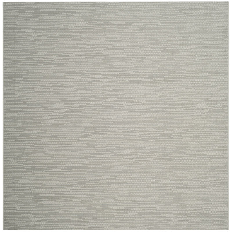 Hollandale Performance Solid Color Indoor/Outdoor Area Rug, Square 6'7"