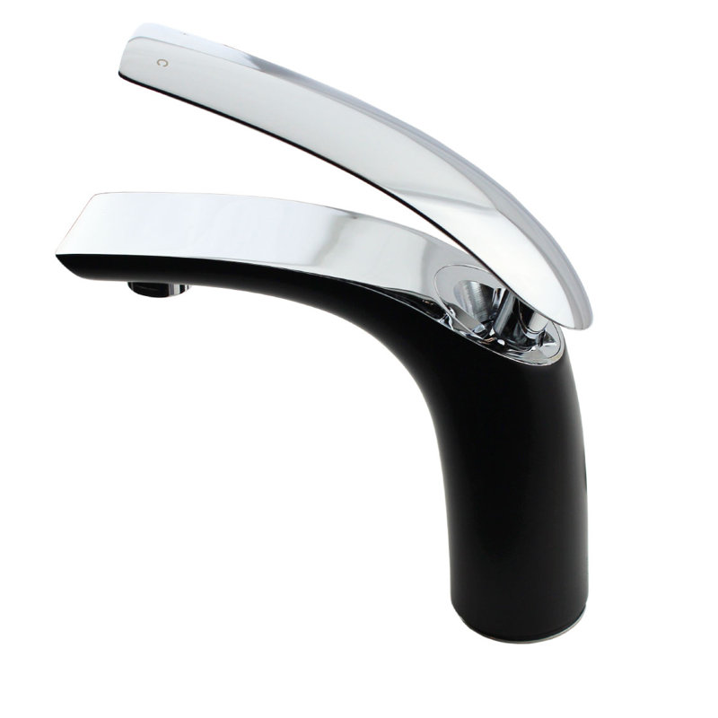 Single-handle Bathroom Faucet, Black
