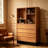 American style retro floor mounted bookcase
