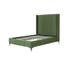 Lit plateforme en velours vert eucalyptus Promade Mid-Century-1820303222-1820302986