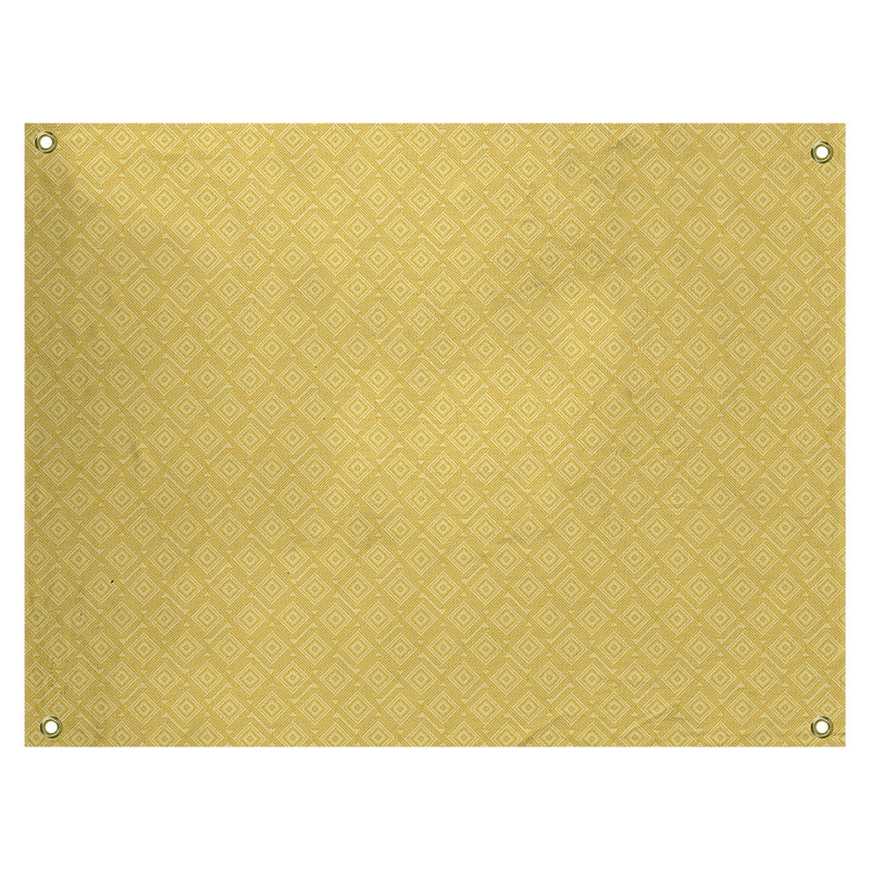 Tapisserie en polyester Avicia, H 27,5 po x l 37,5 po, Intérieur, Orange