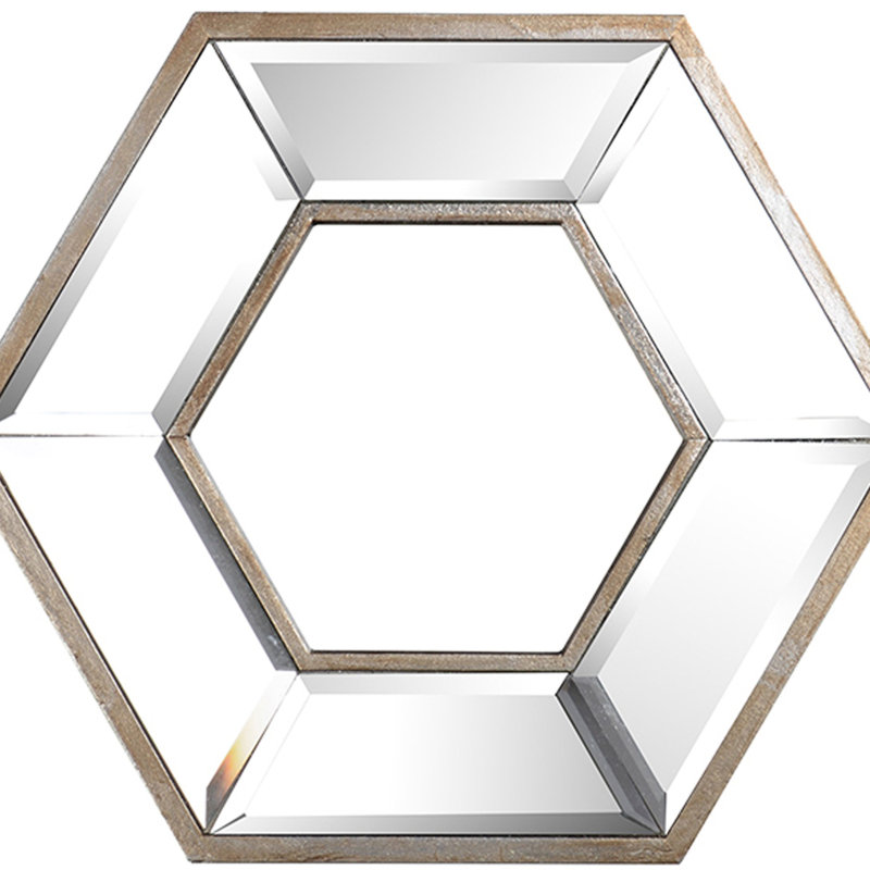 Jahaven Engineered Wood Flat Wall Mirror