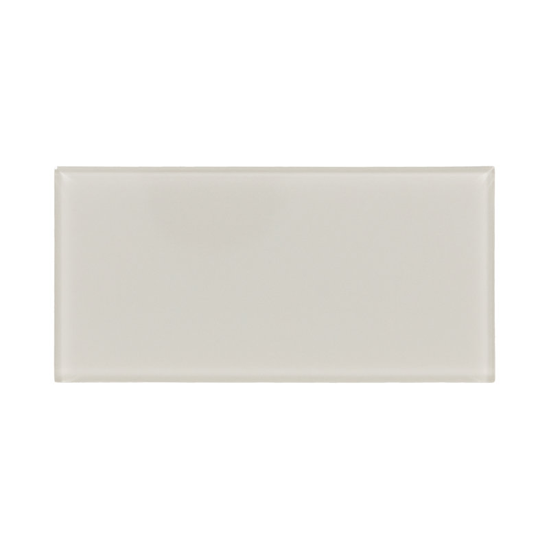 Daltile Amity 3 x 6 Glass Wall Tile (50 PC Per Carton) (6 SQ FT Per Carton), Grey