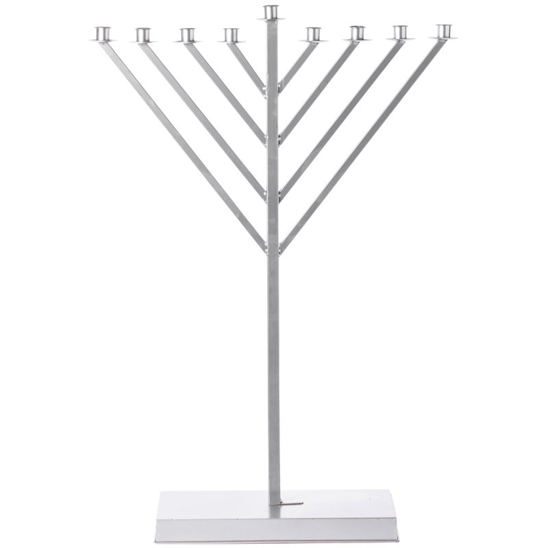 Menorah for Synagogue, H 35,5 po x l 8,25 po x P 25 po