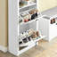 10 Pair Flip Down Shoe Storage
