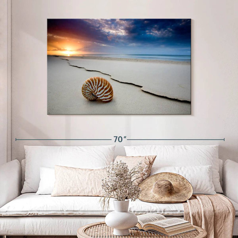 Fraser Island Beach Shell, 32" H x 48" W