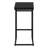 Contemporary C-Shaped Accent Table, Ideal for Living Room and Bedroom, with Laminate Top and Metal Base-1650844528