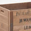 Happy Larry Solid Wood Decorative Bin