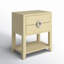 Amelle Raffia 2-Drawer Nightstand-253690562
