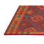 Tapis noir/orange/beige contemporain Neophytos-657609746