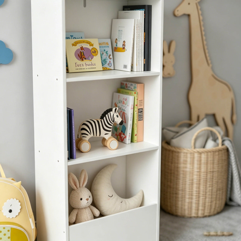 Bibliothèque pour enfants à 4 niveaux