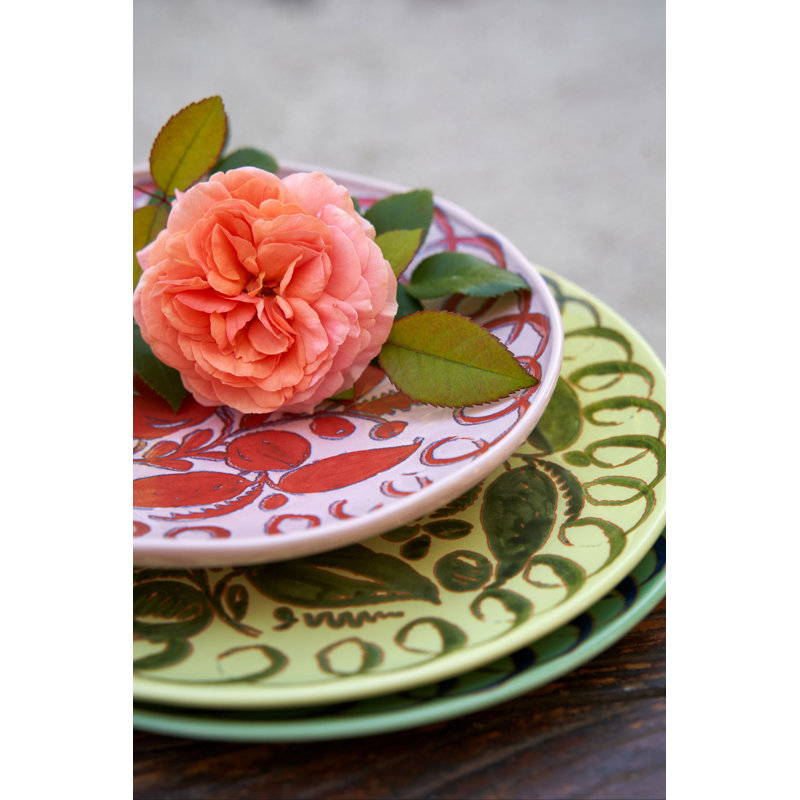 Amalfi Dinner Plate - 10.6", Lime