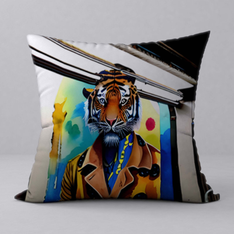Reversible Throw Pillow