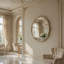 Goyette Scalloped Metal Wall Mirror