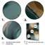 Or et vert abstrait marbré harmonies tourbillons III - marbre décoration murale-38272102-38272111