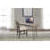 Jablena Solid Wood Top Metal Base Writing Desk