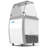 26 in. 4 Tub Ice Cream Dipping Cabinet Display Freezer with Sliding Glass Door and Sneeze Guard, 6 cu. ft. KM-ICD-26SD-FG.