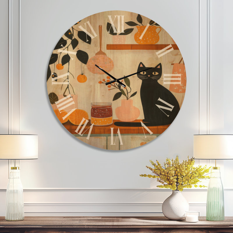 Horloge murale Marmalade Morning, Très grand