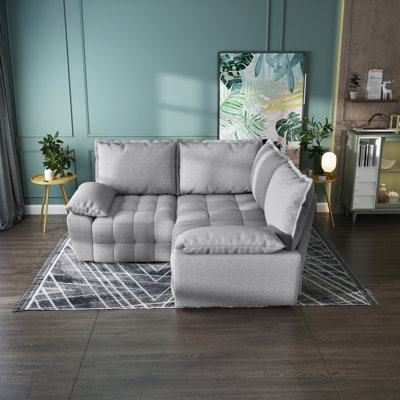 Canapé modulaire rembourré 4 pièces Cassadi