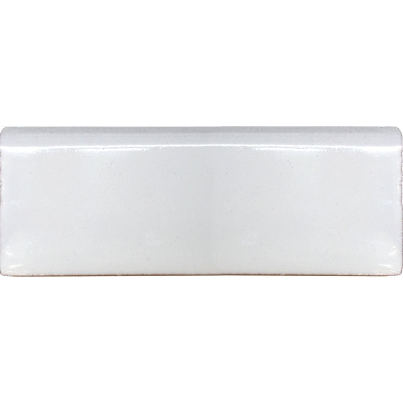 2" x 6" 9pcs TalaMex Bullnose, Pure White