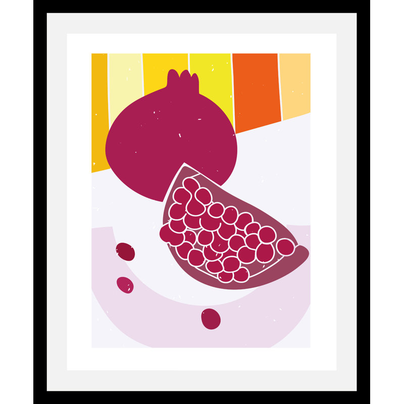 Pomegranate - Single Picture Frame Print, 70cm H x 50cm W