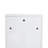 12" Freestanding Bathroom Storage Cabinet, Soft Close Doors, Glossy White,(KD-Packing)