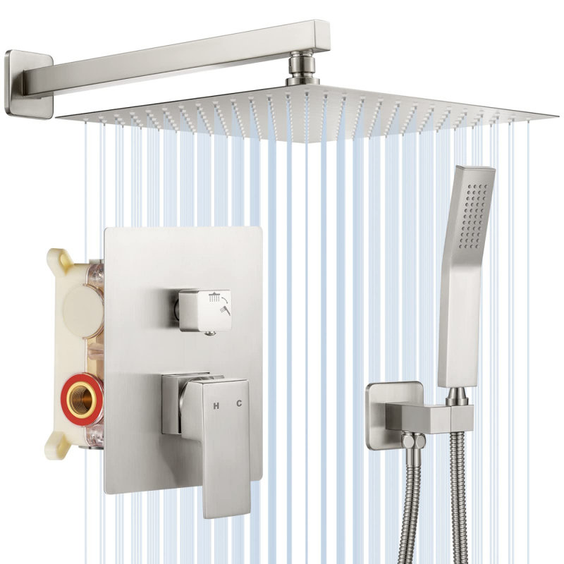 Rain Dual Shower Head 1.8 GPM GPM