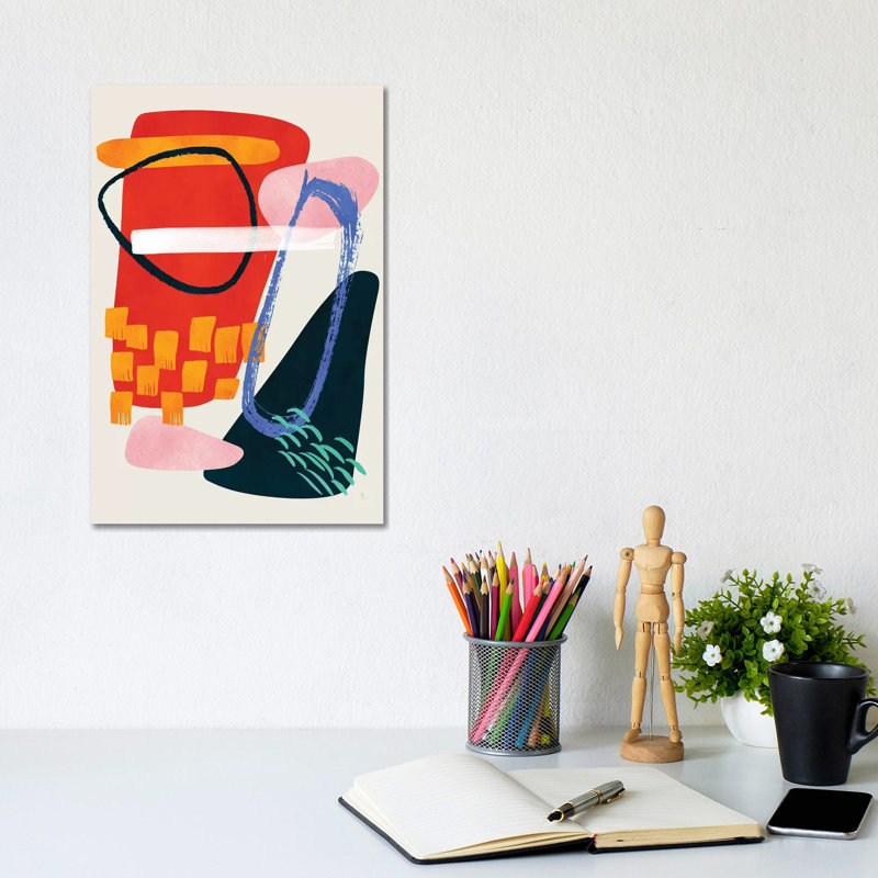 Mura by Tracie Andrews - Wrapped Canvas Painting, 20.32 cm H x 30.48 cm W
