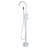 Freestanding Bathtub Faucet with Hand Shower-129762904