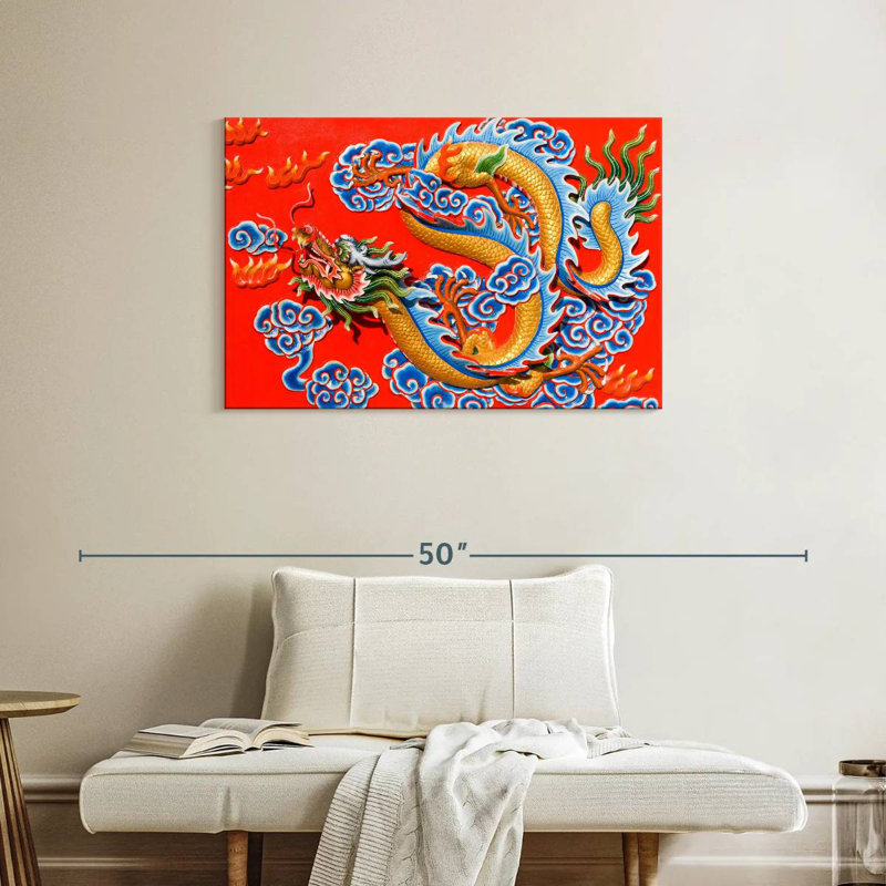 Dragon Chinese, 24" H x 36" W
