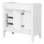 Meuble-lavabo blanc 36 po avec lavabo