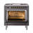 ILVE Nostalgie II Series 36 in. Dual Fuel Range with 6 Sealed Burners, Griddle (Liquid Propane, Glass Door)-103962306-103962297