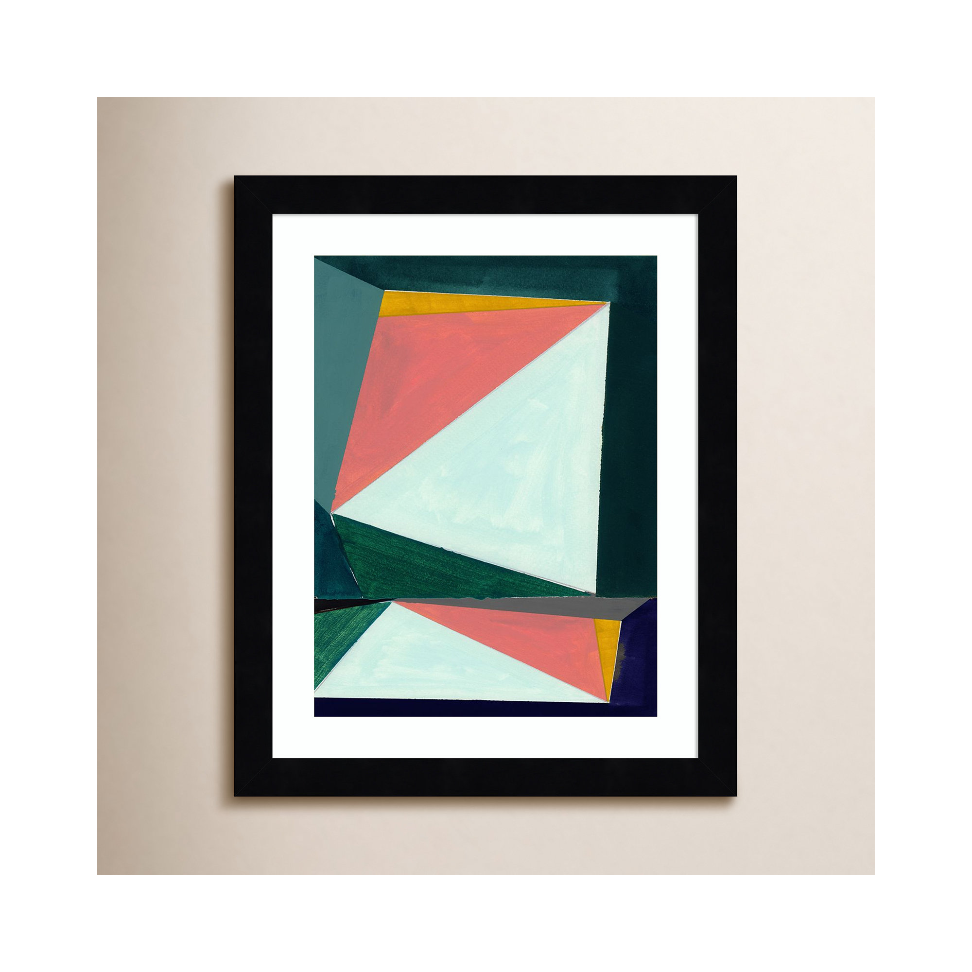Chop I by Cartissi, Black, 11" W x 13" H
