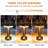Caidenlee Portable LED Desk Lamp 3-Levels Brightness Touch Sensor Control Night Light Touch Sensor Control-67213721