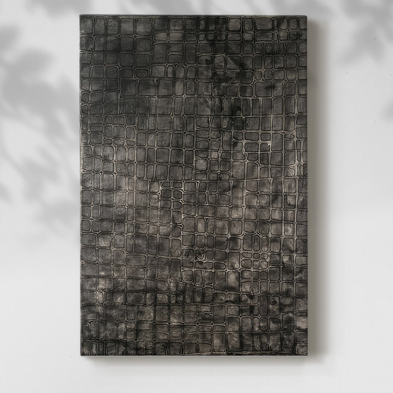 «Lattice Luster II» sur toile, H 27 po x l 18 po
