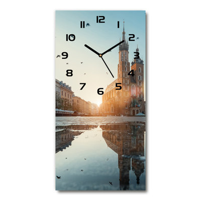 Jastyn Glass Wall Clock
